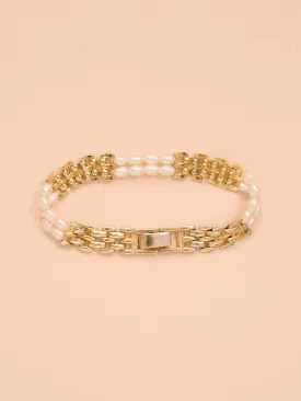 Amber Sceats Hunter Bracelet in Gold