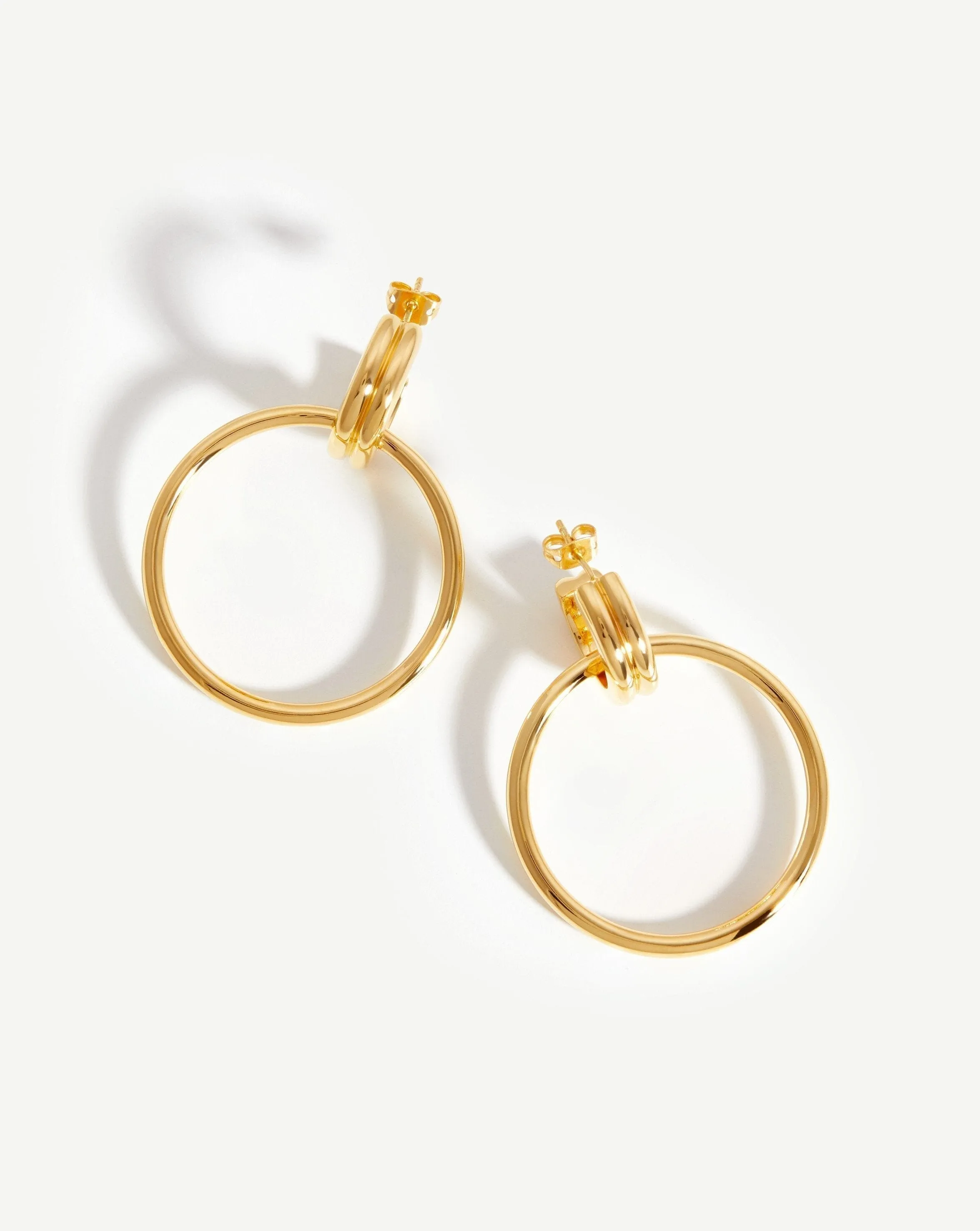 Ancien Chandelier Hoop Earrings | 18k Gold Plated