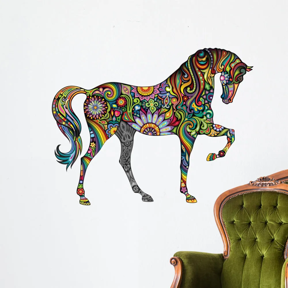 Beautiful Cheerful Horse Wall Decal