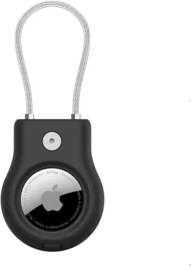 Belkin Secure Holder with Wire Cable for Apple AirTag, Black