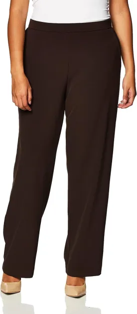 Briggs New York Women's Pull on Dress Pant (Regular Short & Tall Length)
