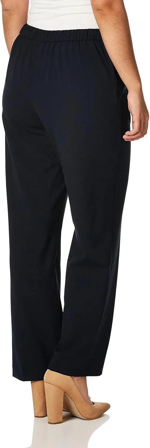 Briggs New York Women's Pull on Dress Pant (Regular Short & Tall Length)