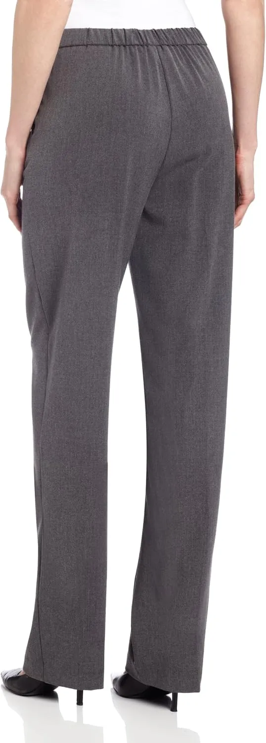 Briggs New York Women's Pull on Dress Pant (Regular Short & Tall Length)