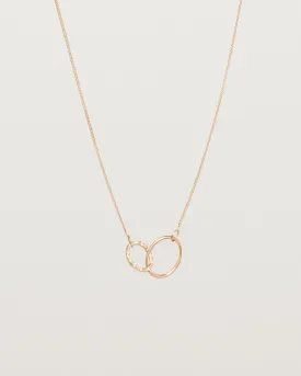 Cascade Loop Through Oval Necklace | Diamonds