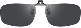 CAXMAN Polarized Clip On Sunglasses Over Prescription Glasses for Men Women UV Protection