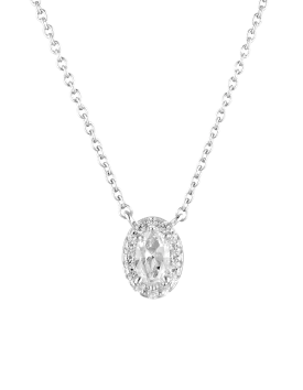 Georgini Aurora Glow Necklace - Silver
