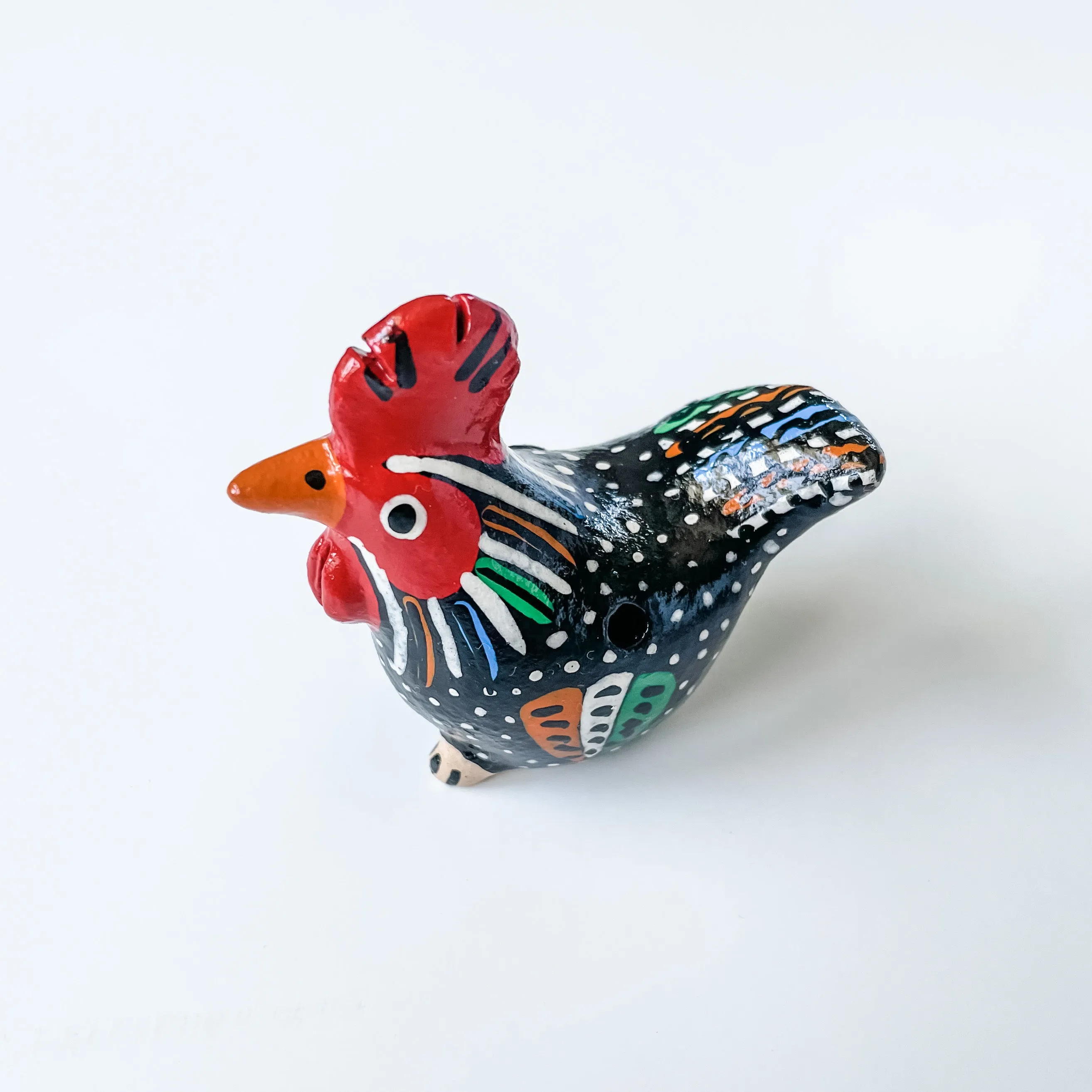 Hand-Painted Bird Whistle