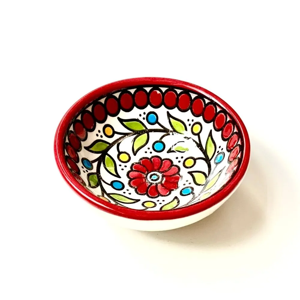 Hand-painted West Bank Dipping Bowl - Choose Your Color