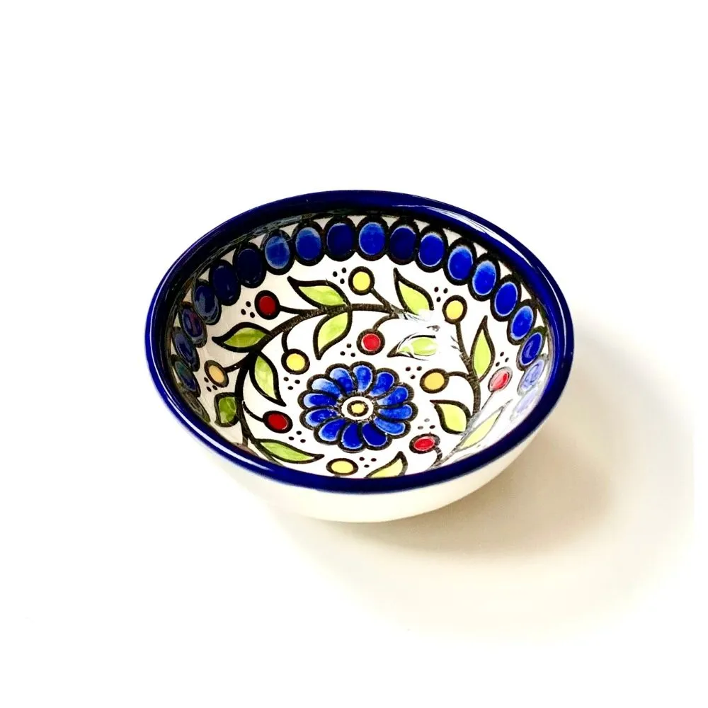 Hand-painted West Bank Dipping Bowl - Choose Your Color