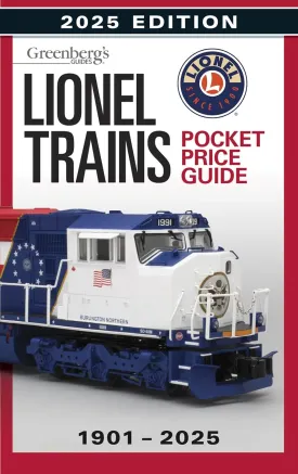 Lionel Trains Pocket Price Guide 1901-2025 Paperback  September 24, 2024