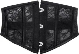 Scarlet Darkness Corset Belt for Women Renaissance Corset Lace Up Waist Belt Wide Waistband for Halloween