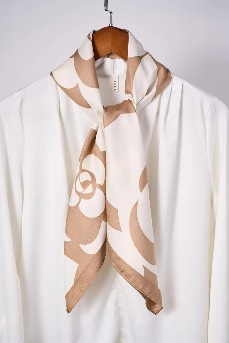 Silk Feeling Scarf for Women Satin Head Scarf for Women's Hair Bandanas for Women Hair Wrap