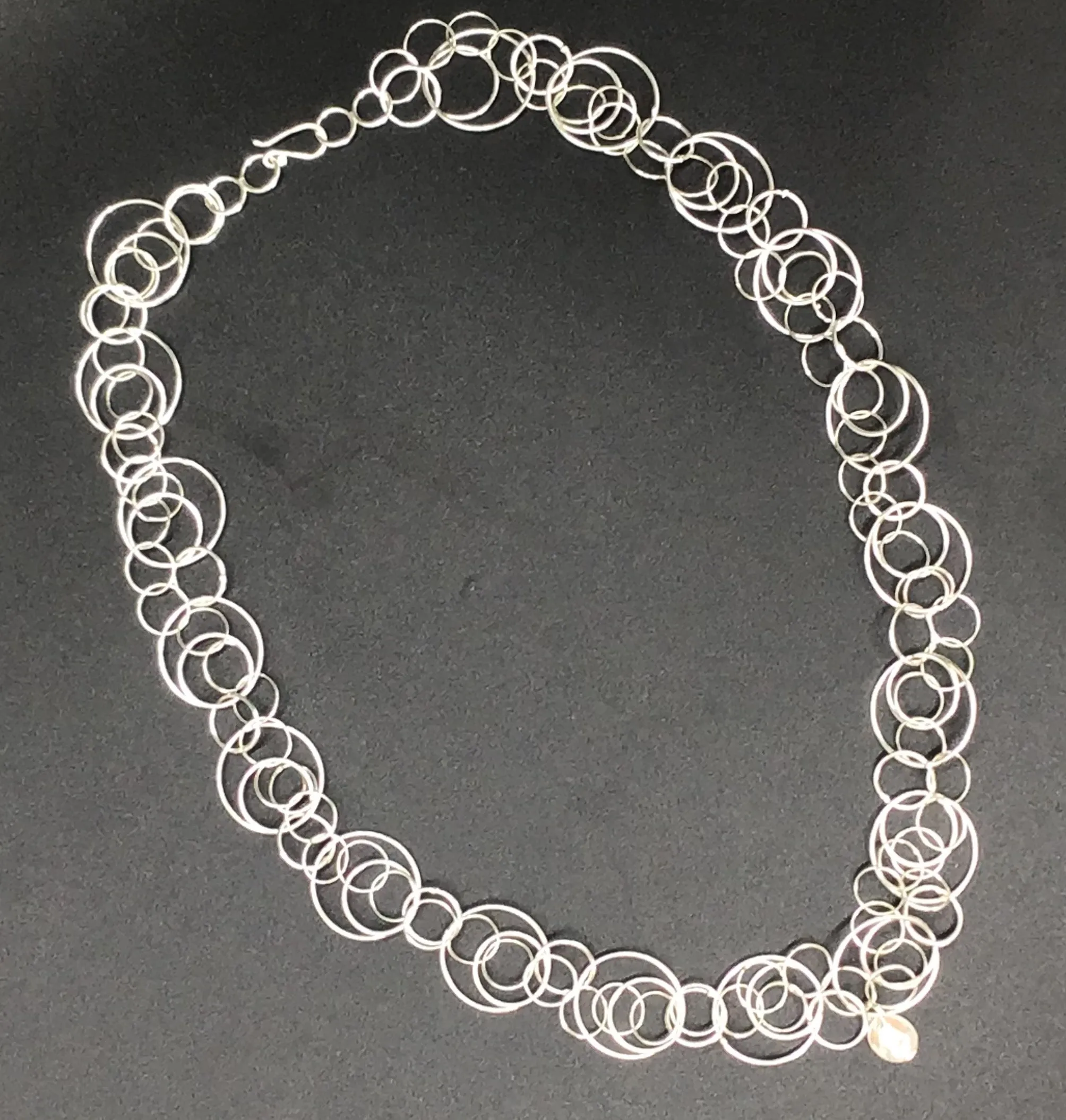 Silver Jumble Necklace