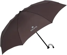 Snow Peak Ultralight Umbrella, Heavy-Duty, Wind-Resistant, Travel, Camping, Hiking, Commuting, Small, Grey