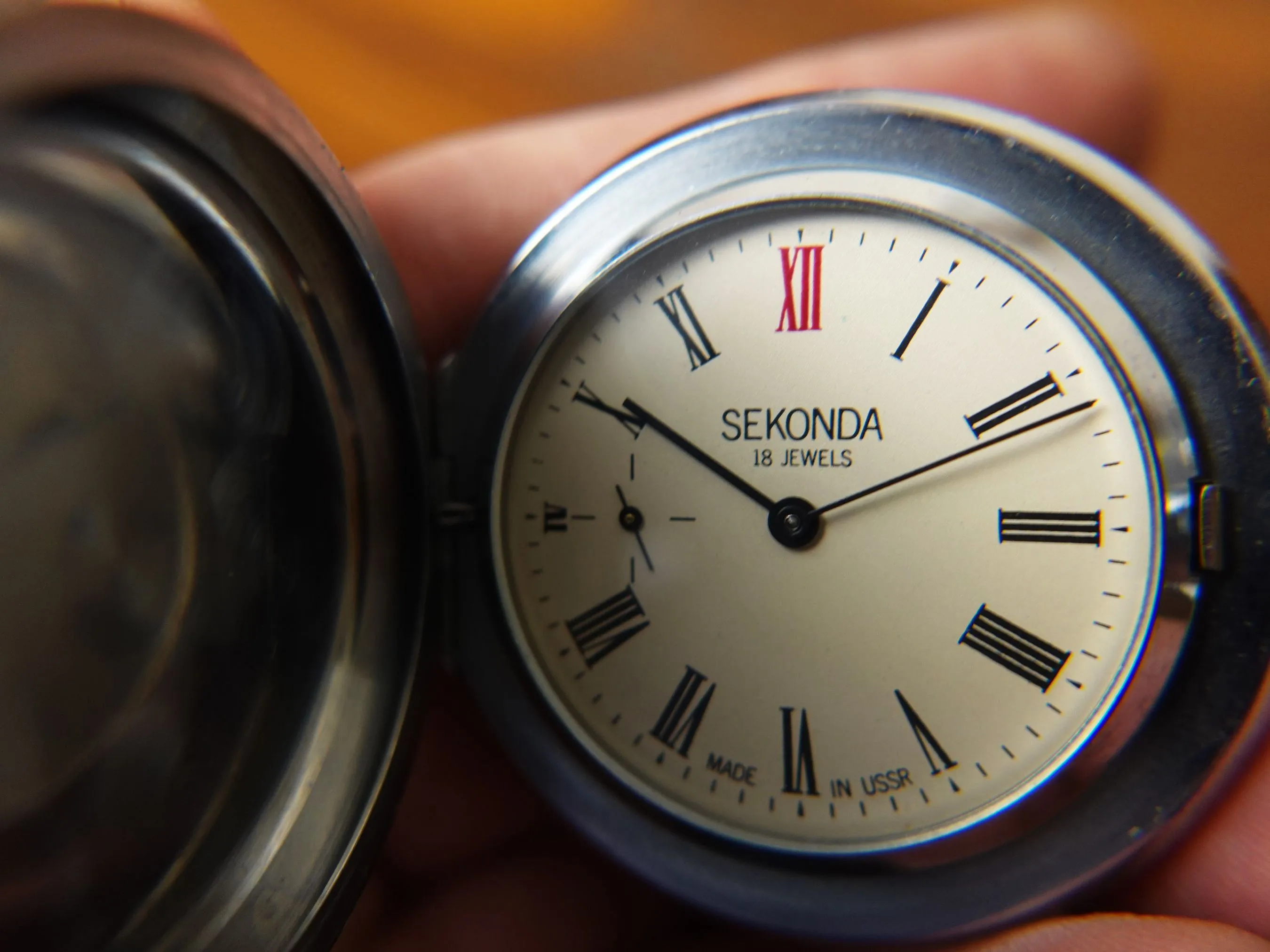 Soviet era Sekonda Pocket Watch from the USSR