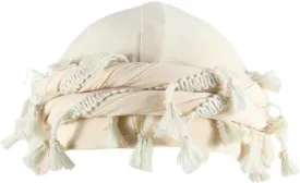 Turban for Men Vintage Twist Head Wraps Satin Lined Halo Turban Head Scarf Lightweight Tassel Beanie Hats