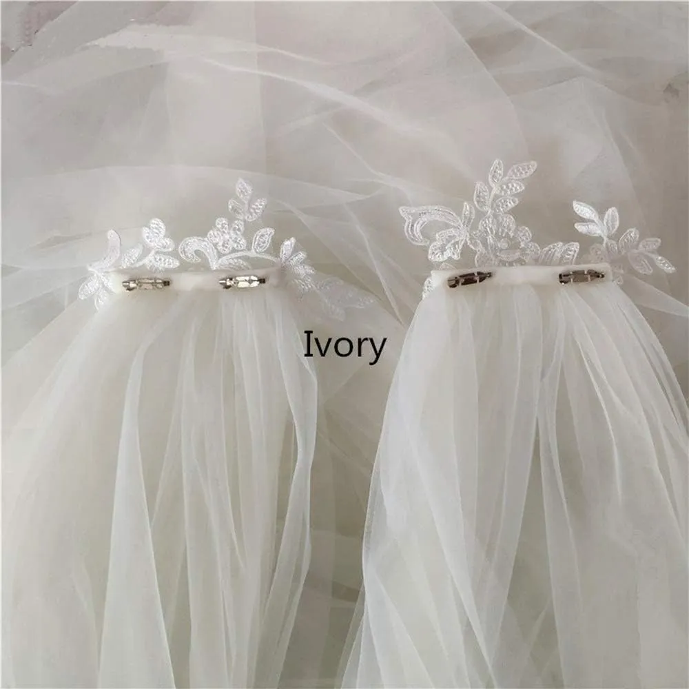 Wedding Capes Lace Bridal Veils Appliques Bridal Wraps Cathedral Length Wedding Cloak